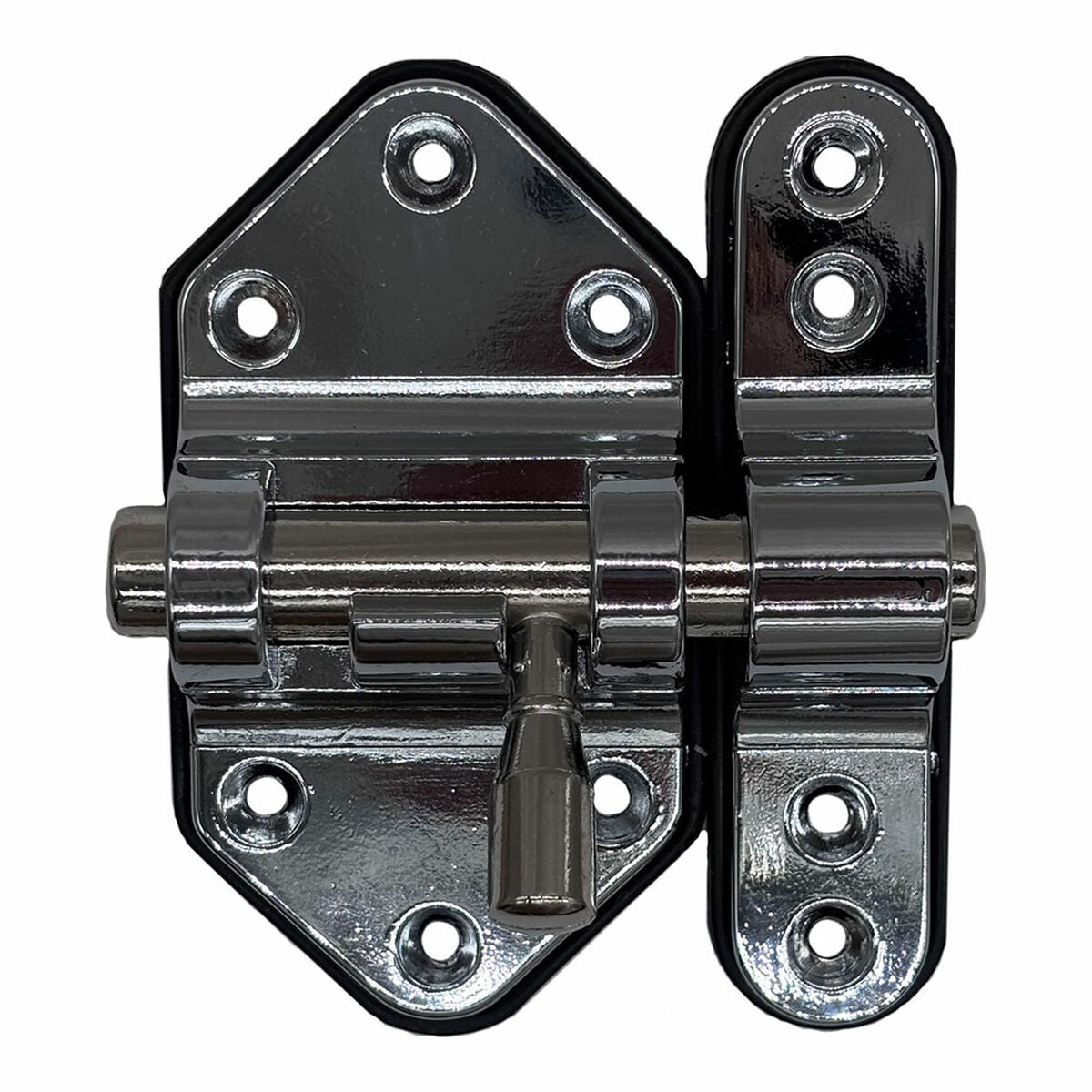 Loquet de porte EDM 85529 Argenté 40 mm Renforcé