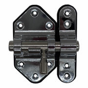 Loquet de porte EDM 85529 Argenté 40 mm Renforcé