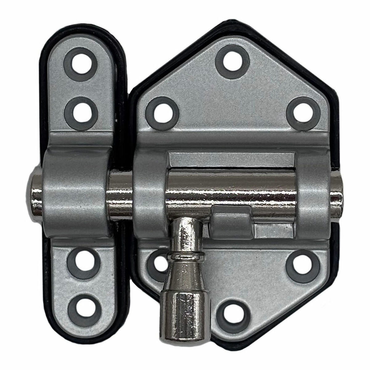 Loquet de porte EDM 85530 Argenté 40 mm Renforcé