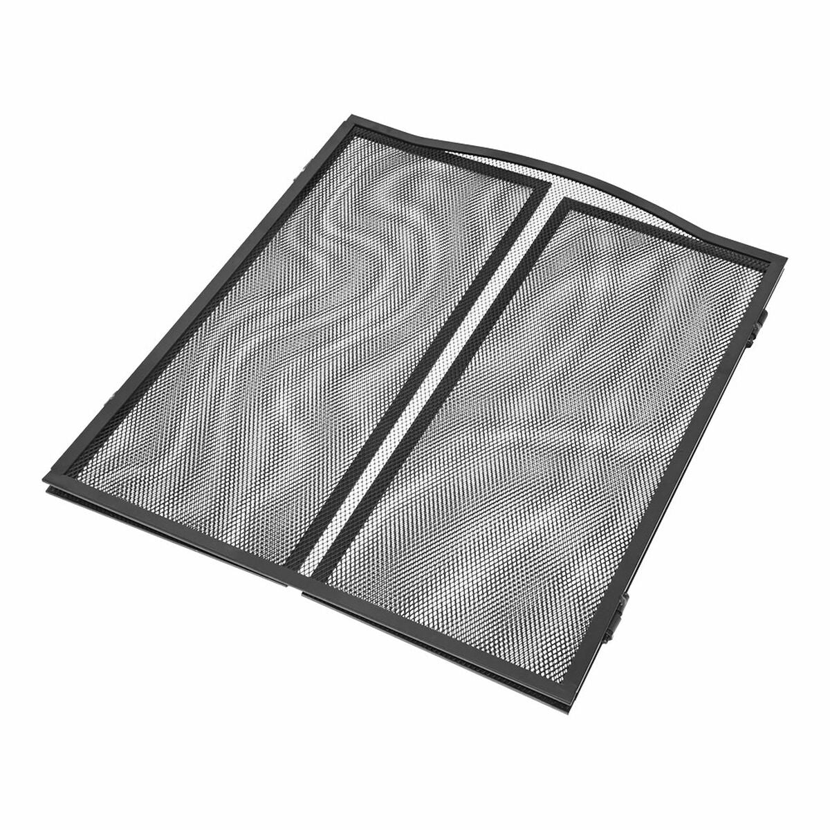 Parre-feu pour cheminée EDM 85749 Noir 101 x 0,5 x 61 cm