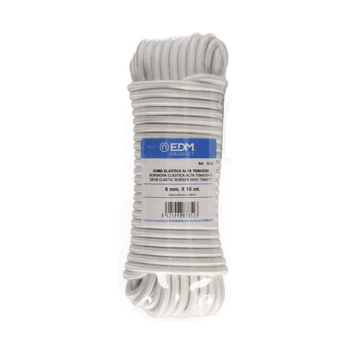 corde élastique EDM 87852 Blanc