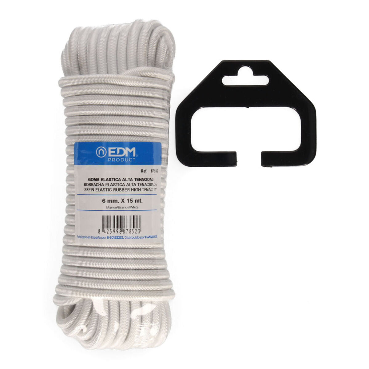 corde élastique EDM 87852 Blanc