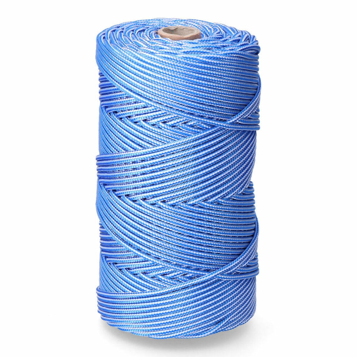 Cordon EDM 87913 Bleu Blanc polypropylène 5 mm x 200 m Tressé
