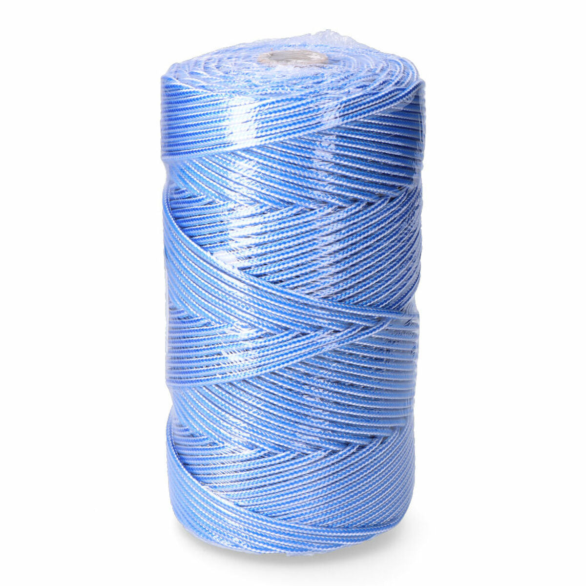 Cordon EDM 87913 Bleu Blanc polypropylène 5 mm x 200 m Tressé