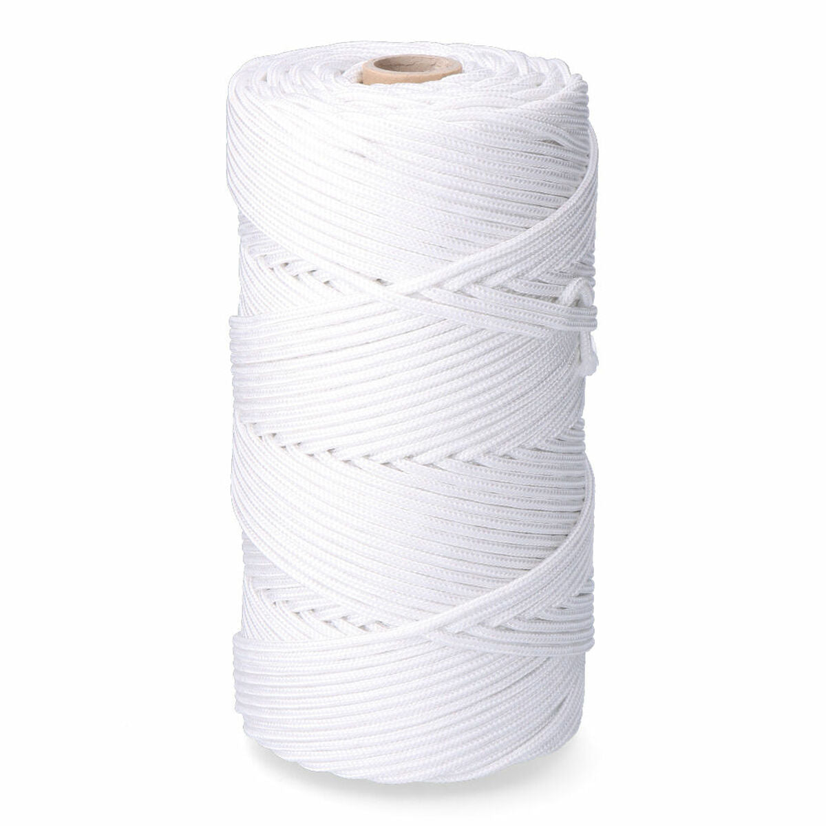 Cordon EDM 87915 Blanc polypropylène 5 mm x 200 m Tressé