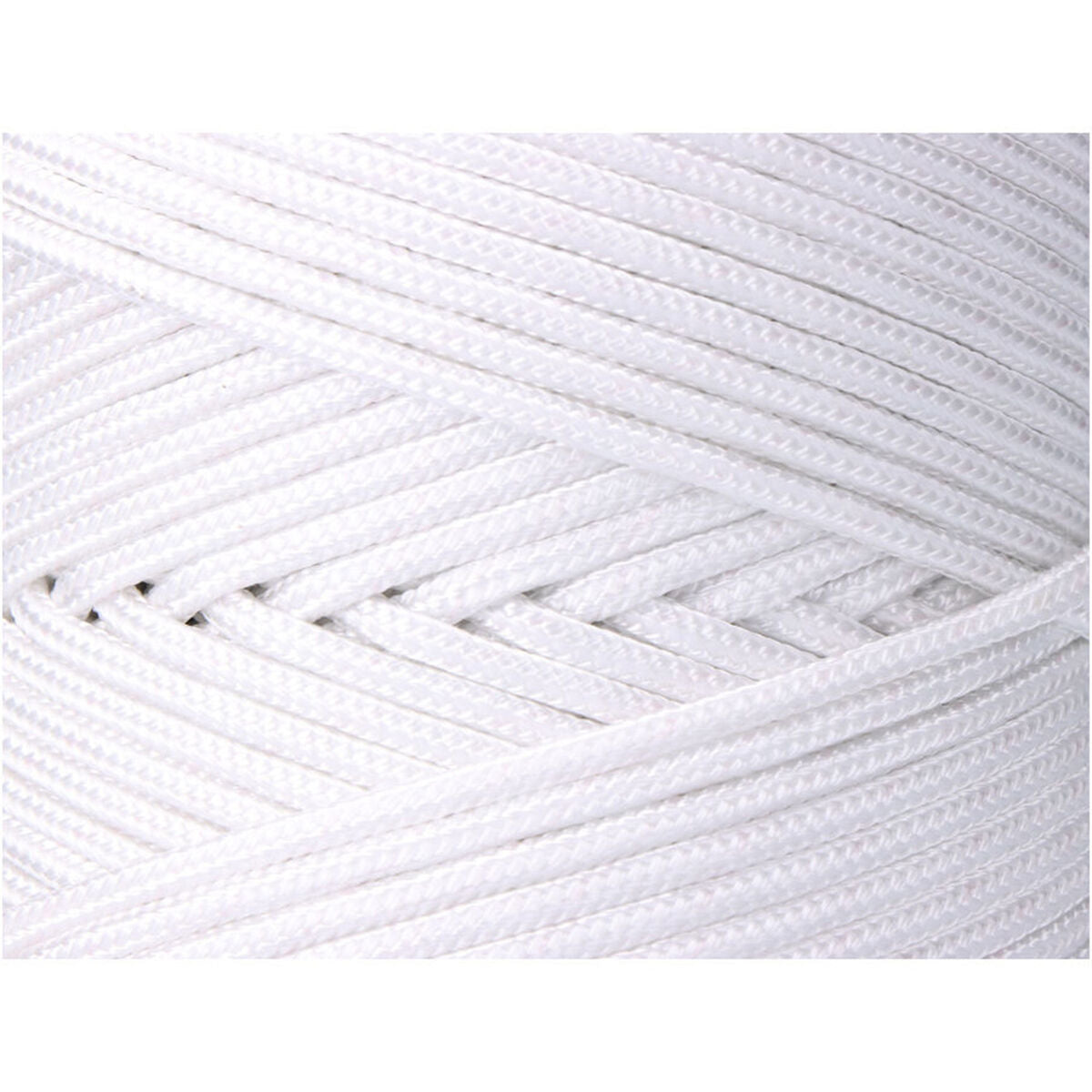 Cordon EDM 87915 Blanc polypropylène 5 mm x 200 m Tressé