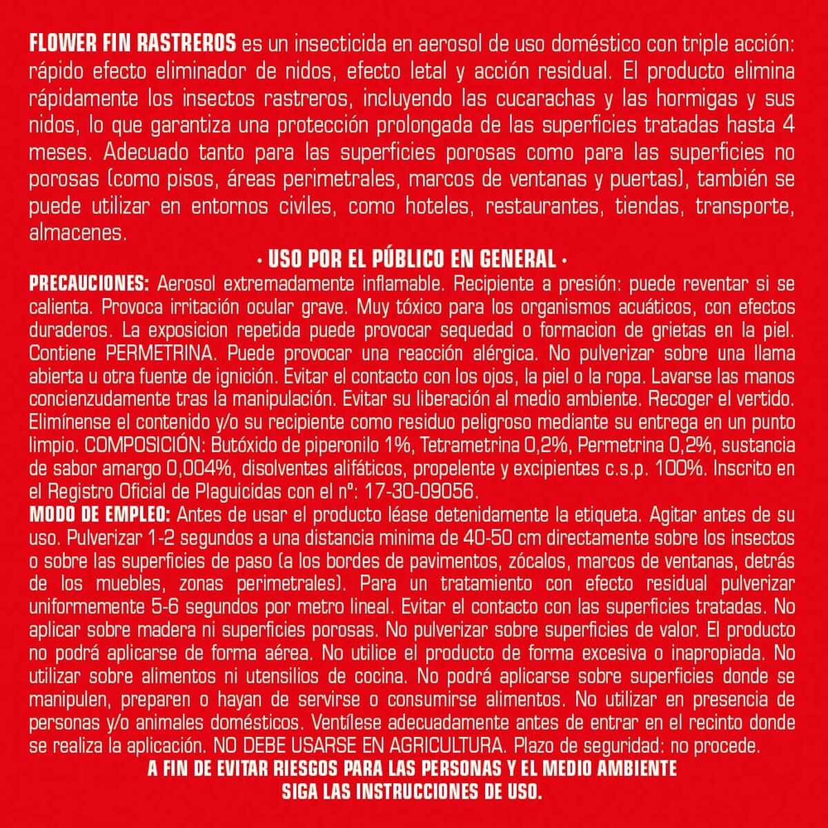 Insecticide Flower 500 ml