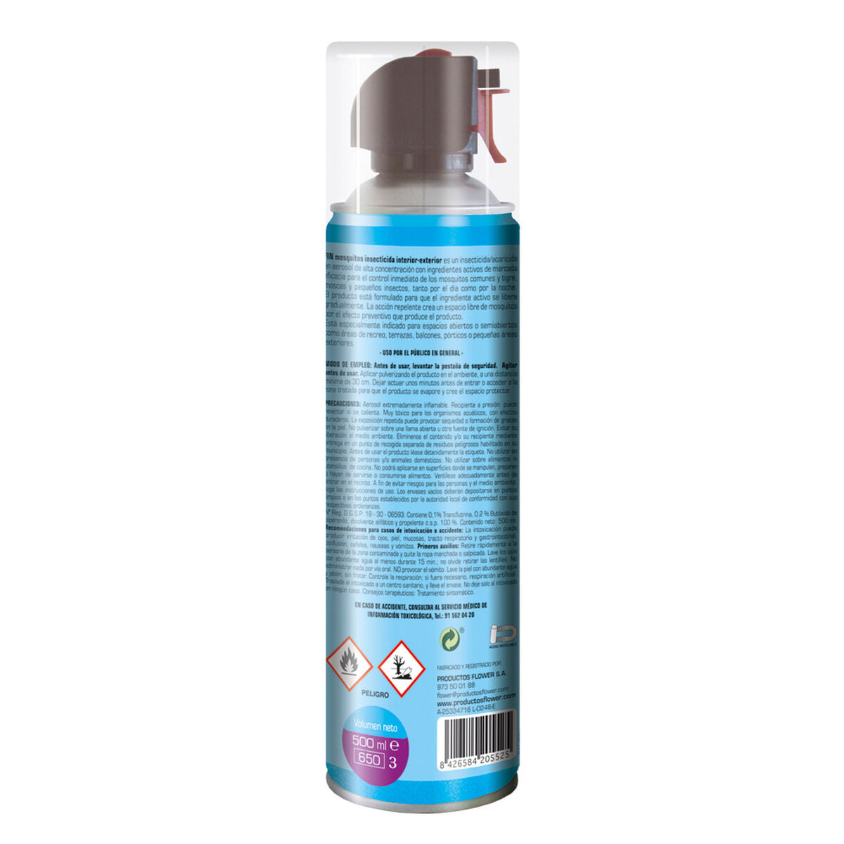 Anti-moustique Flower 500 ml Citronnelle