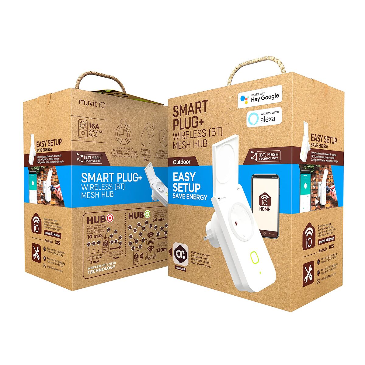 Prise Intelligente Muvit iO Bluetooth Wi-Fi