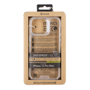Protection pour téléphone portable Muvit for Change iPhone 14 Pro Max Transparent