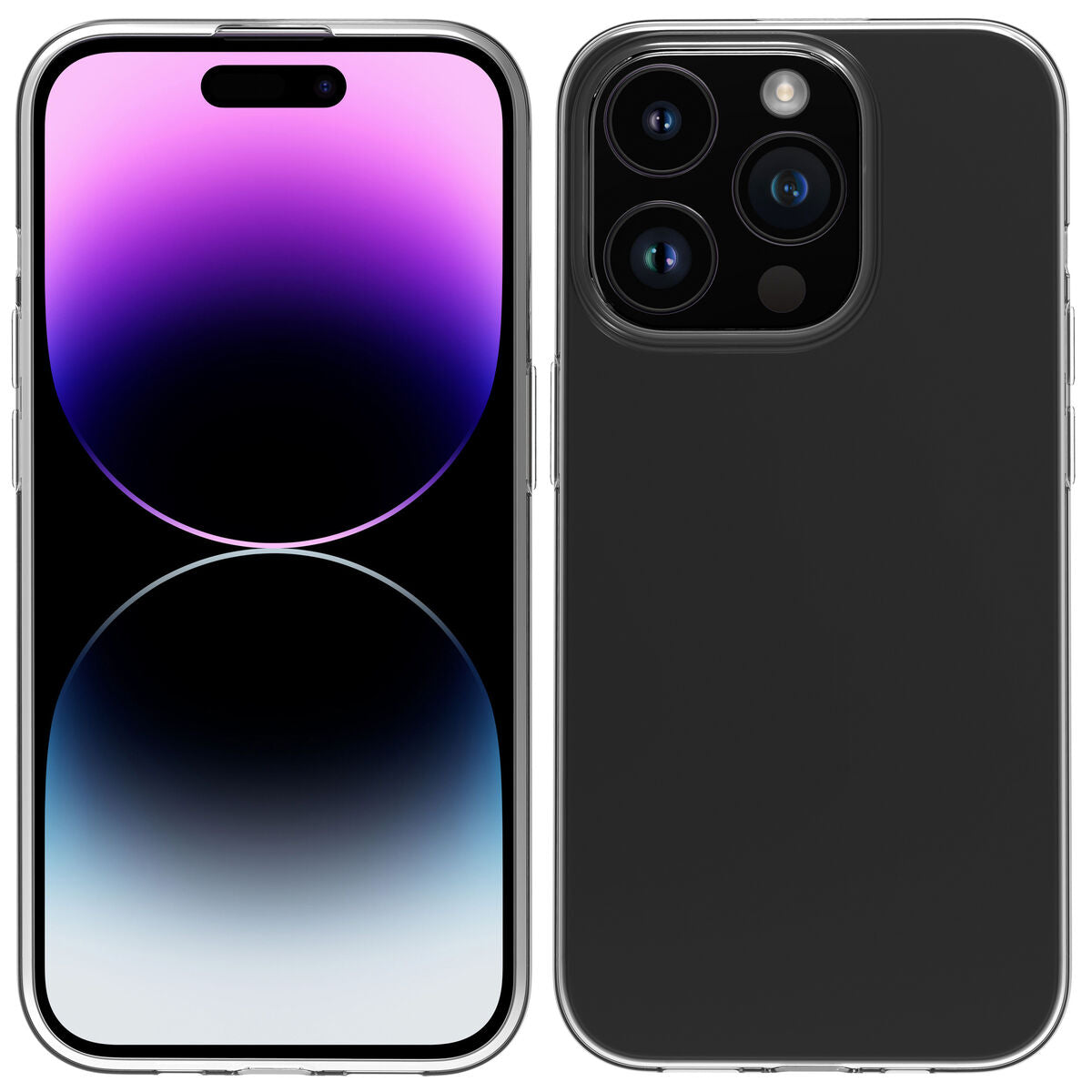 Protection pour téléphone portable Muvit for Change iPhone 15 Pro Clear