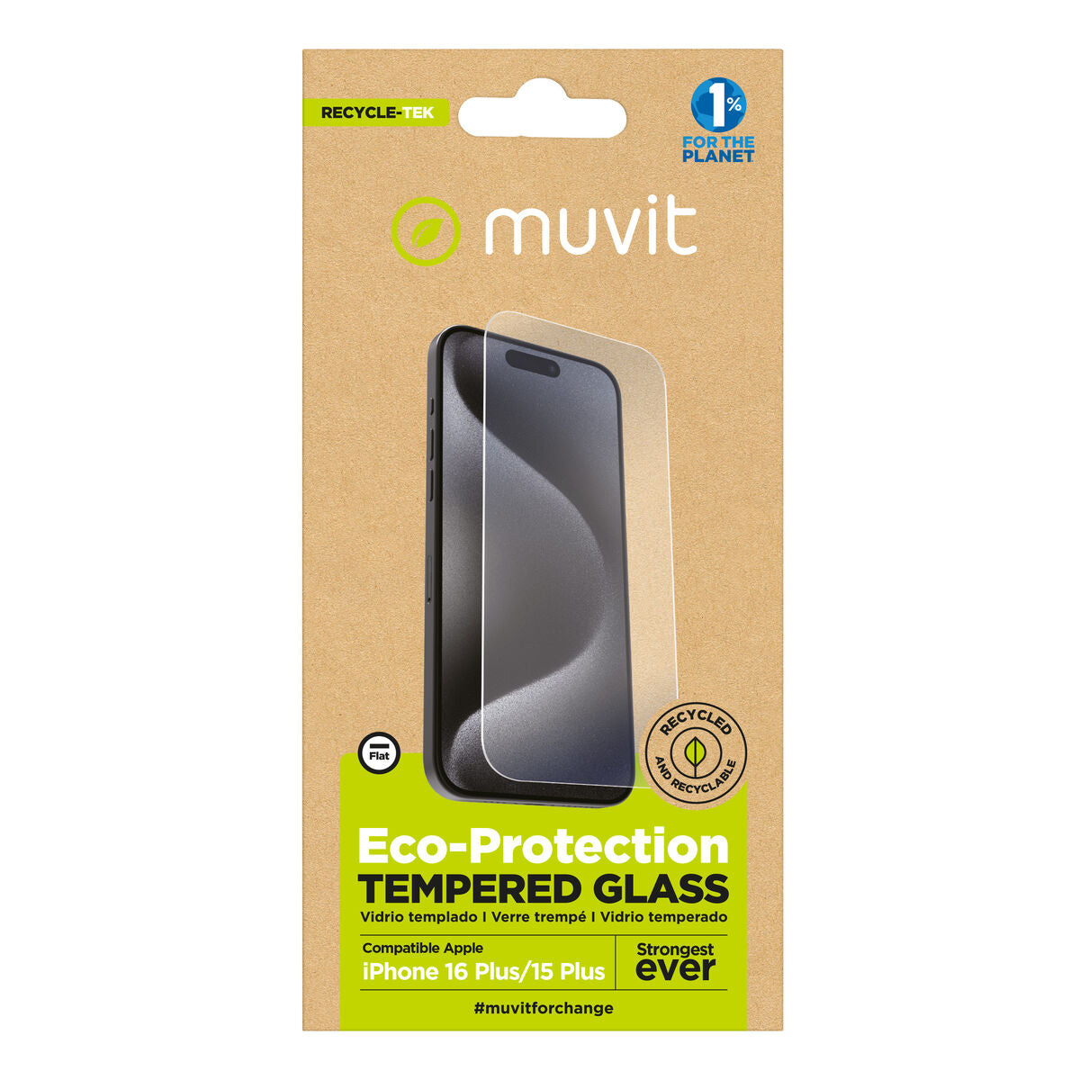 Film Protecteur pour Téléphone Portable Muvit for Change