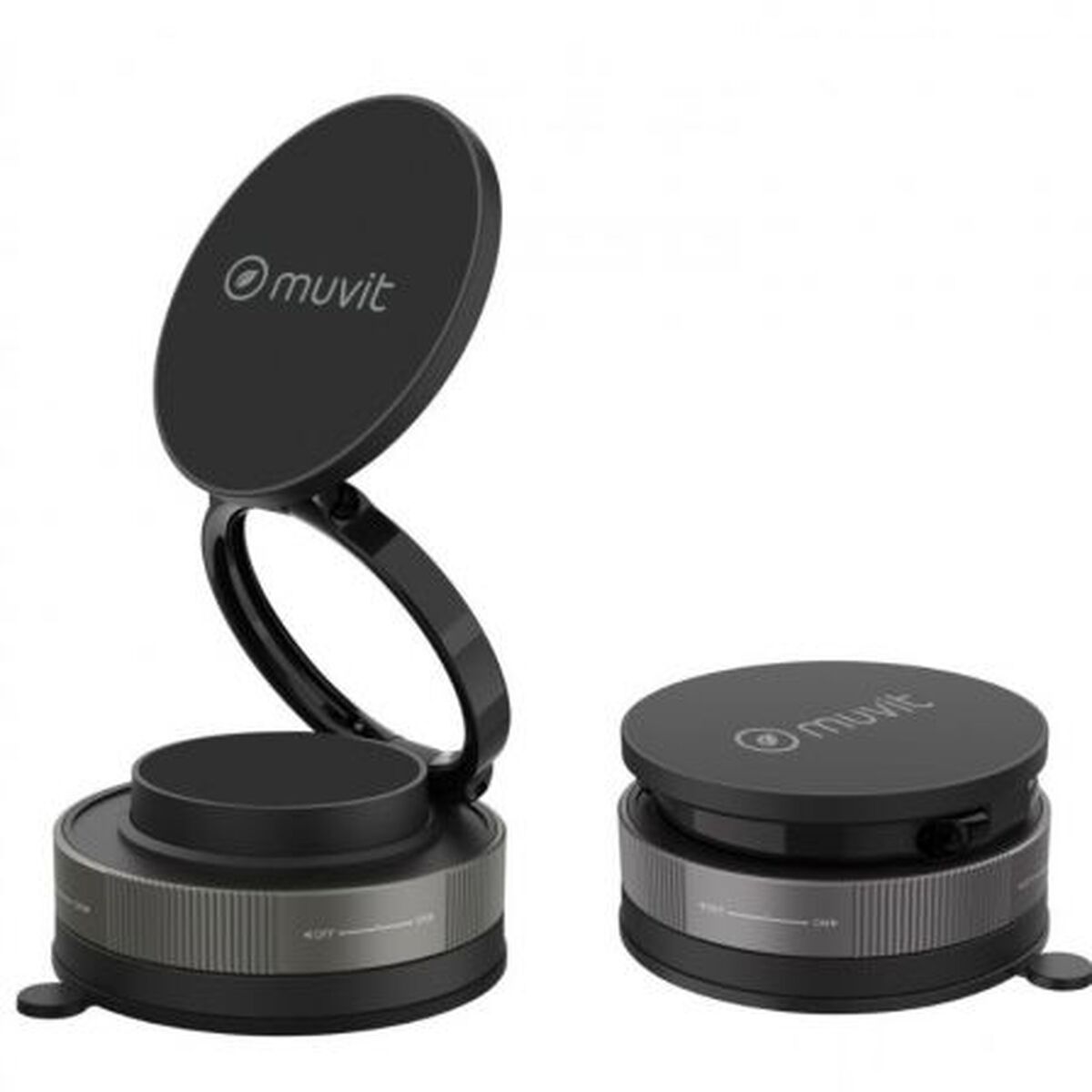 Support de Téléphone pour Voiture Muvit MCCHL0035 Noir