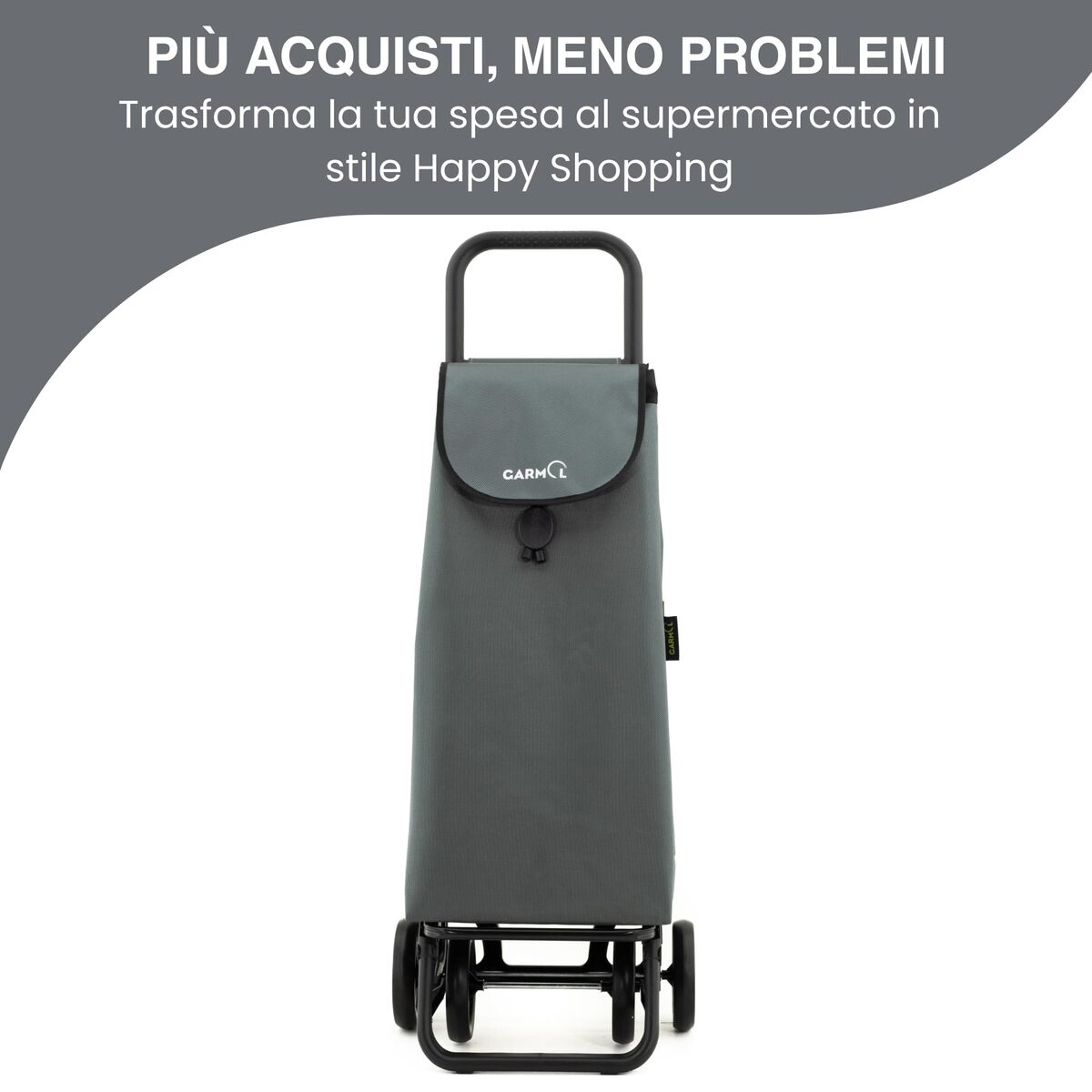 Panier à Courses Garmol 218G4 TRA Gris