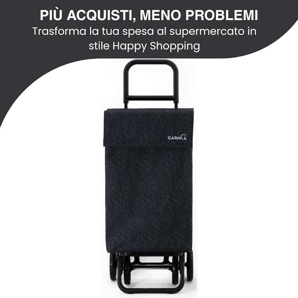 Panier à Courses Garmol 6012G5 PO Noir