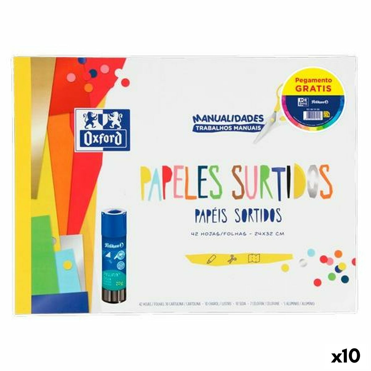 Ensemble pour activités manuelles Oxford (10 Unités)