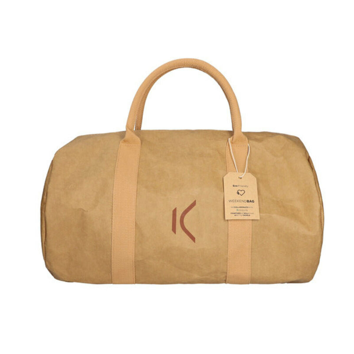 Sac de Voyage KSIX WeekendBag Marron papier kraft Eco-friendly