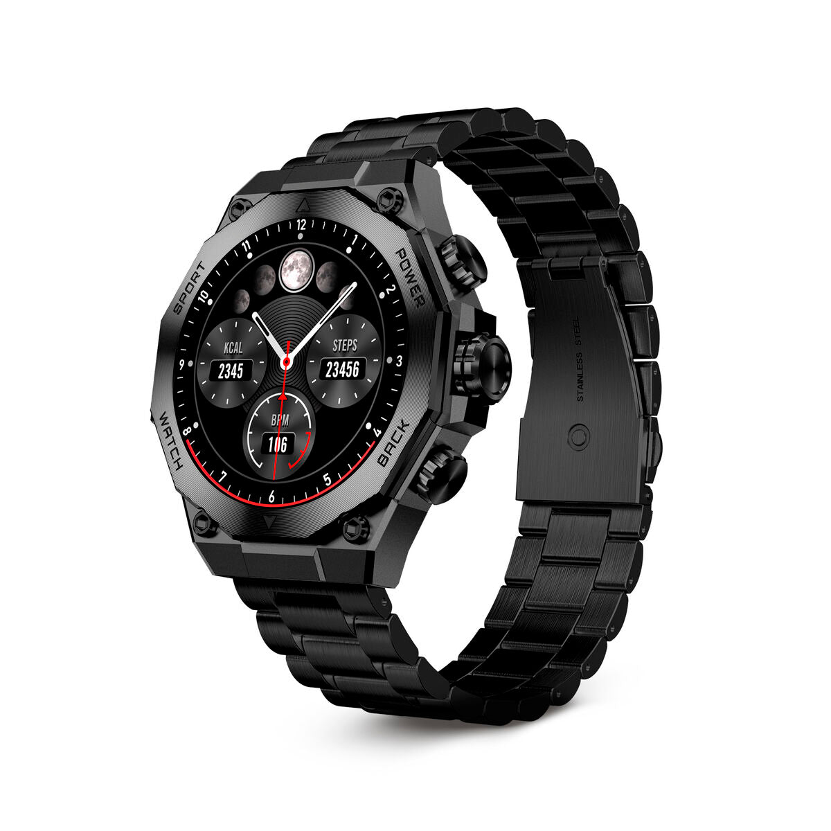 Montre intelligente KSIX Titanium Noir 1,43"