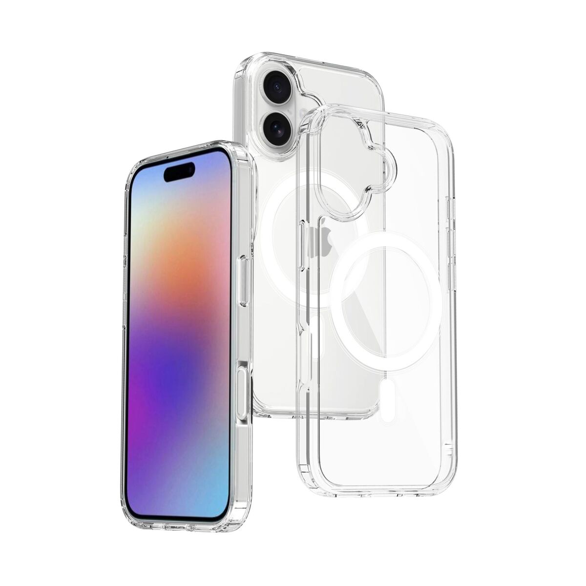 Protection pour téléphone portable KSIX IPHONE 17 Transparent