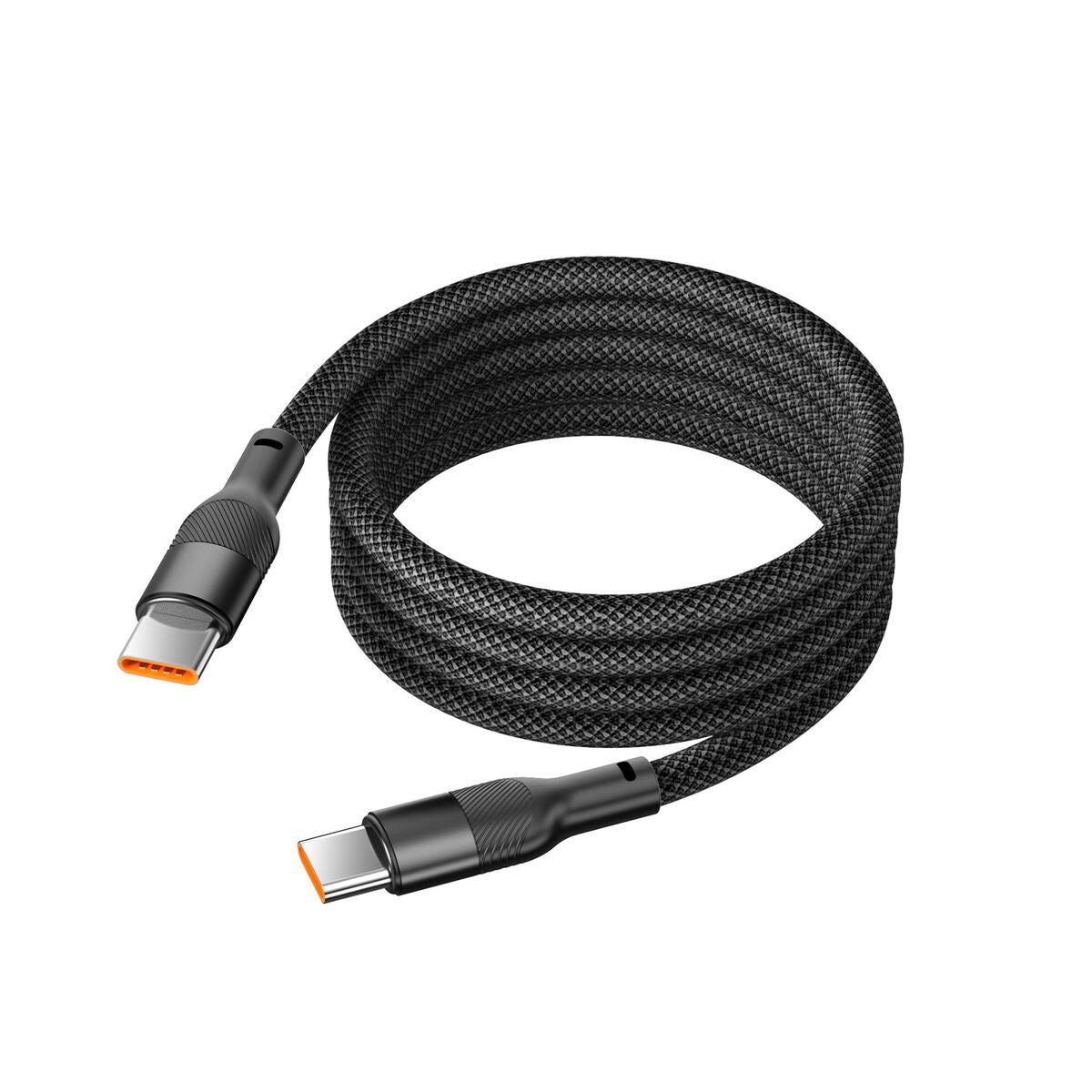Câble USB KSIX Noir 1 m