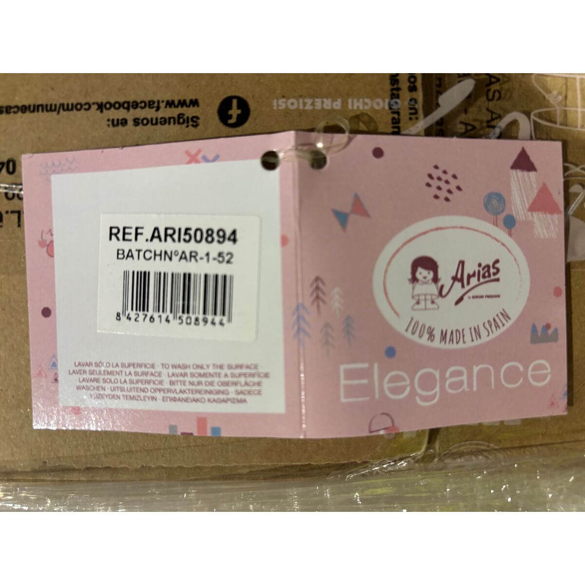 Poupée Bébé Arias Elegance