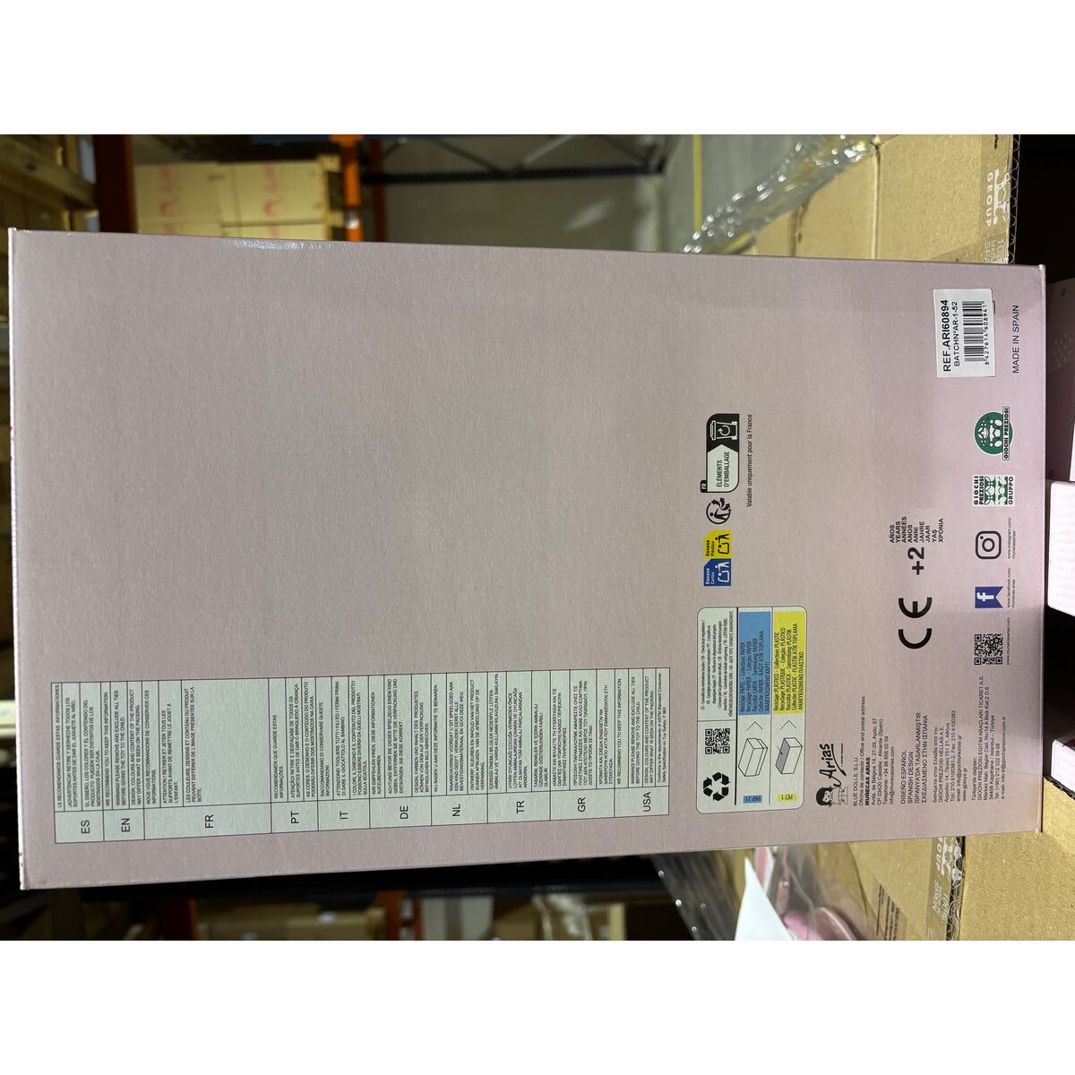 Bébé poupée Arias Elegance 26 cm