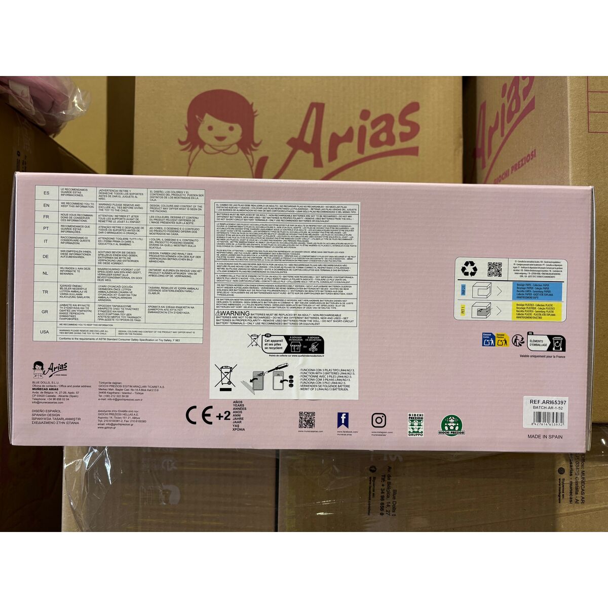 Poupée Bébé Arias Iria