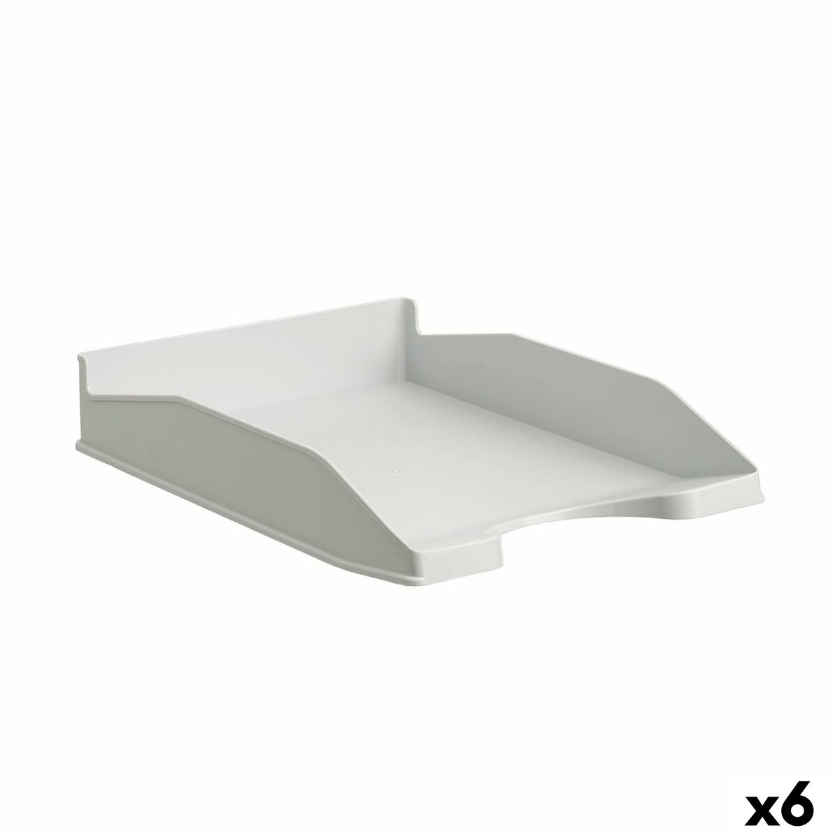 Boite d’archivage Archivo 2000 Gris A4 Feuille Plastique (6 Unités)