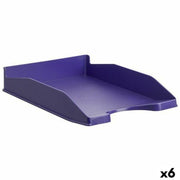 Boite d’archivage Archivo 2000 Mauve A4 Feuille 34,5 x 25,5 x 6 cm (6 Unités)