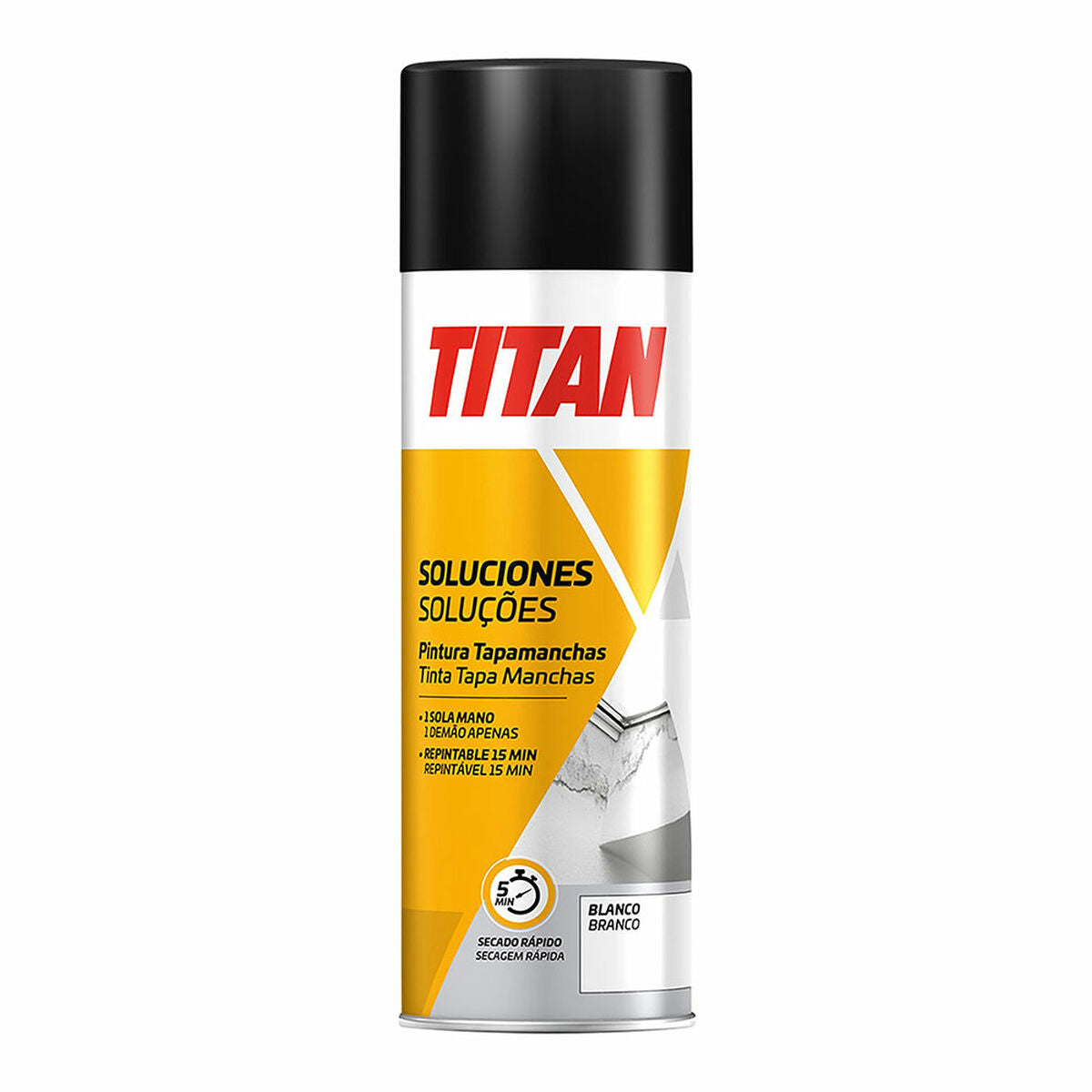 Peinture en spray Titanlux 500 ml Blanc