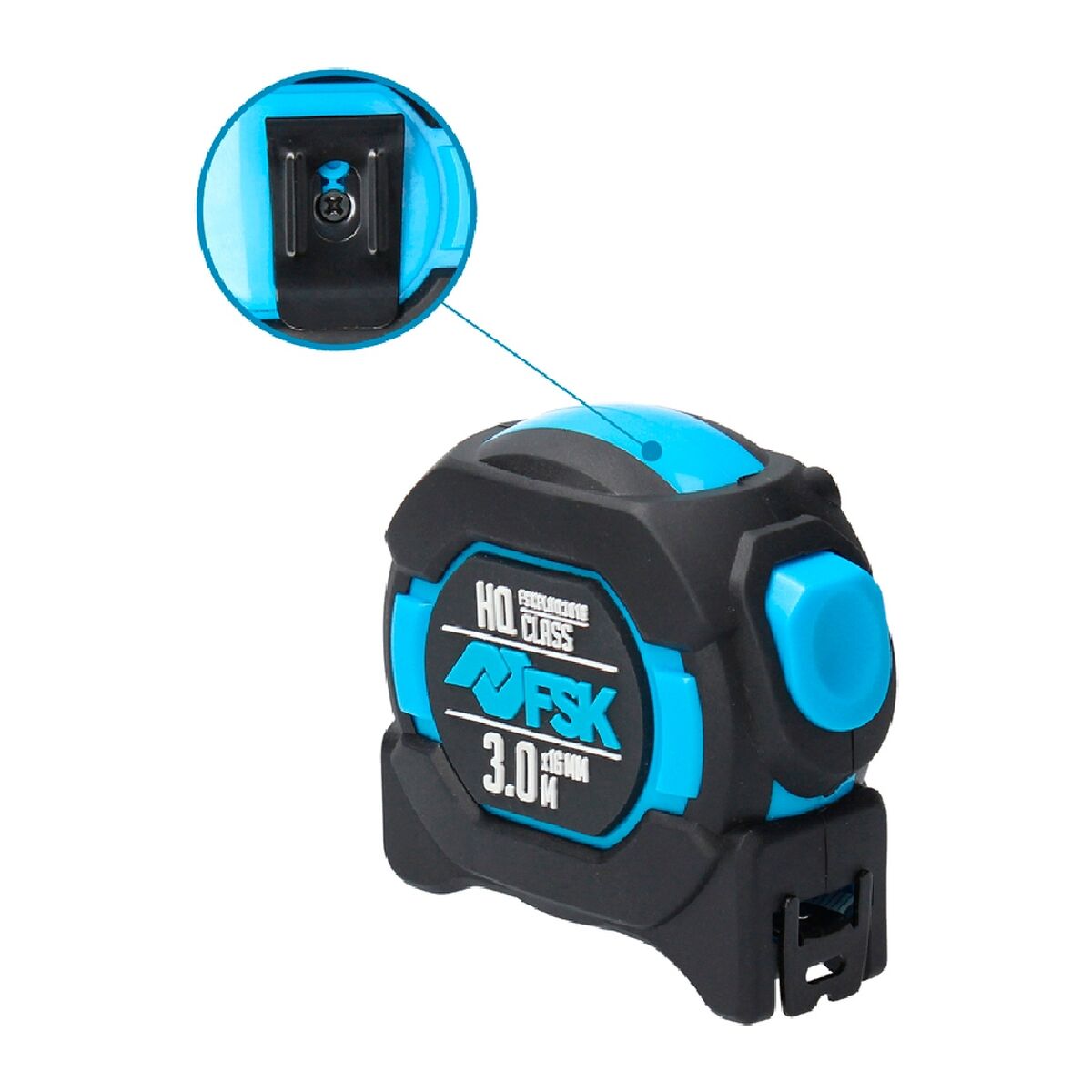 Flexomètre Ferrestock HQ 3 m x 16 mm Nylon