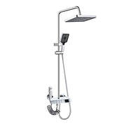 Colonne de douche Fontastock Argenté Acier inoxydable ABS Plastique Chrome