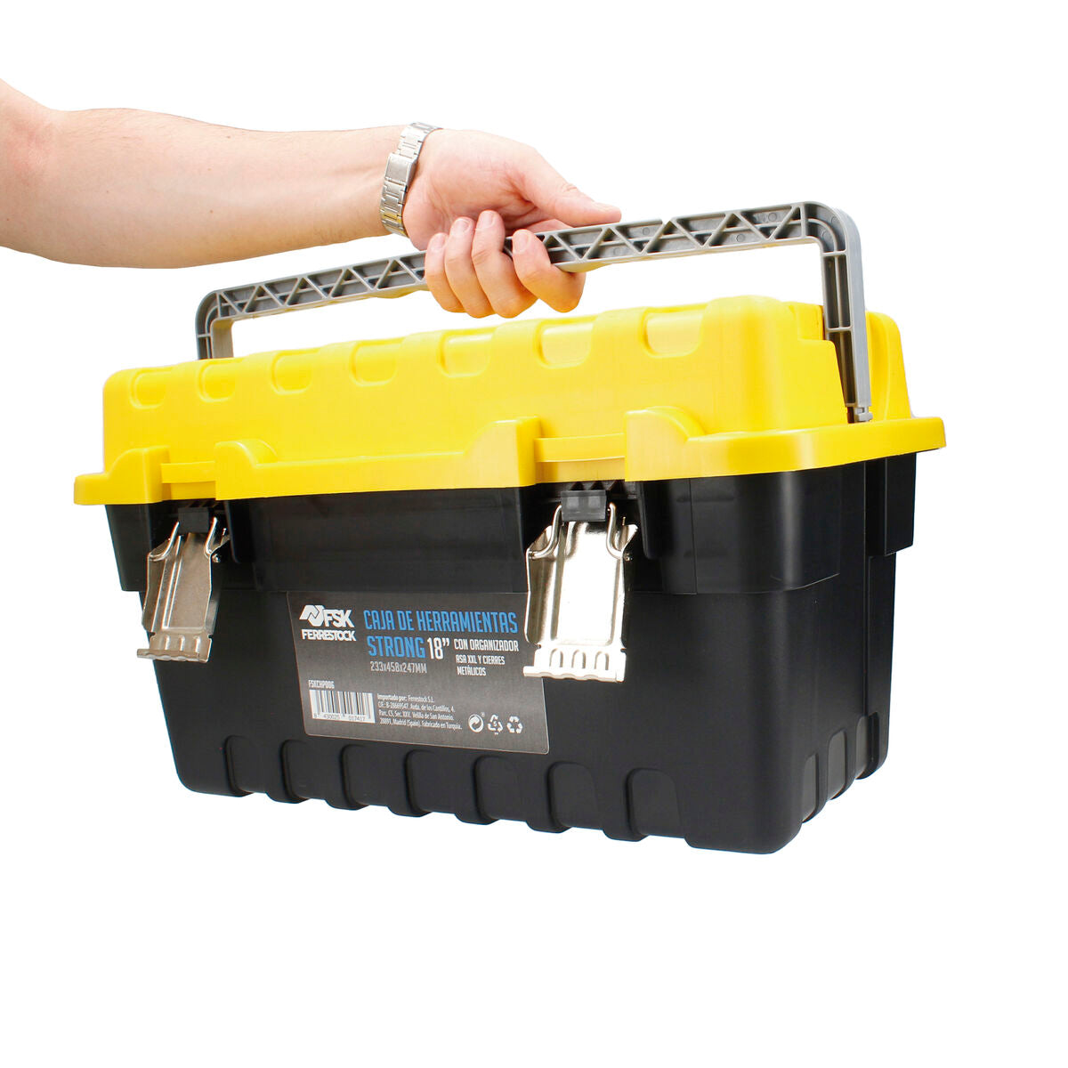 Boîte à outils Ferrestock 18" 45,8 x 23,3 x 24,7 cm