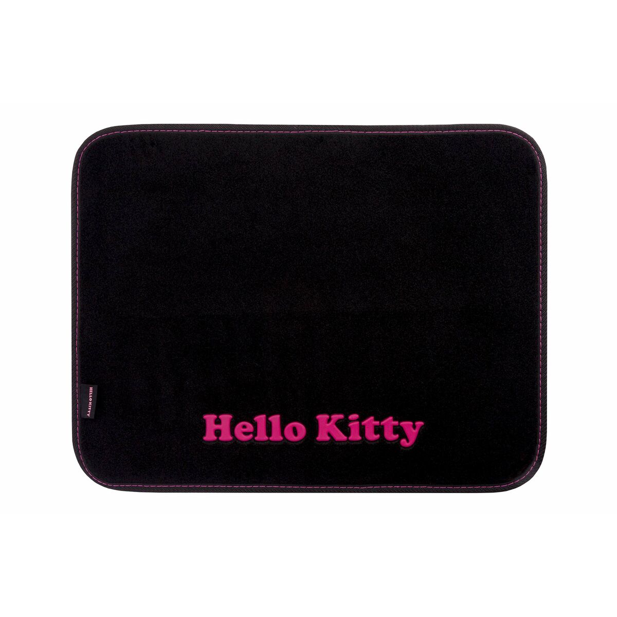 Set de tapis de voitures Hello Kitty Noir Rose (4 pcs)