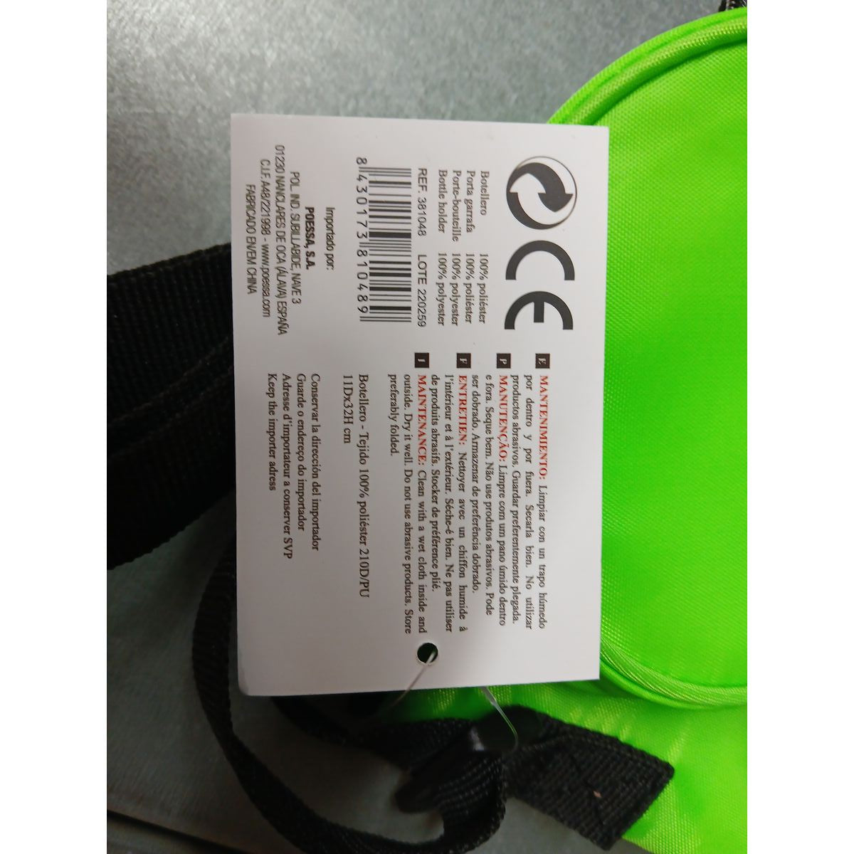 Glacière Bismark 10 x 33 cm Polyester