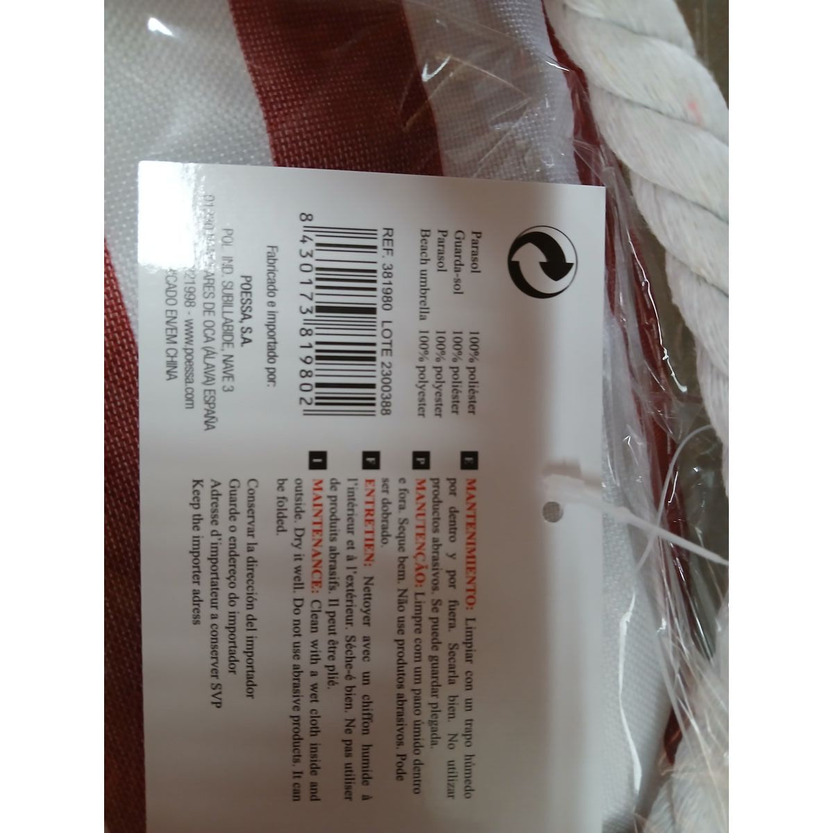 Sac de plage 59 x 19 x 40 cm