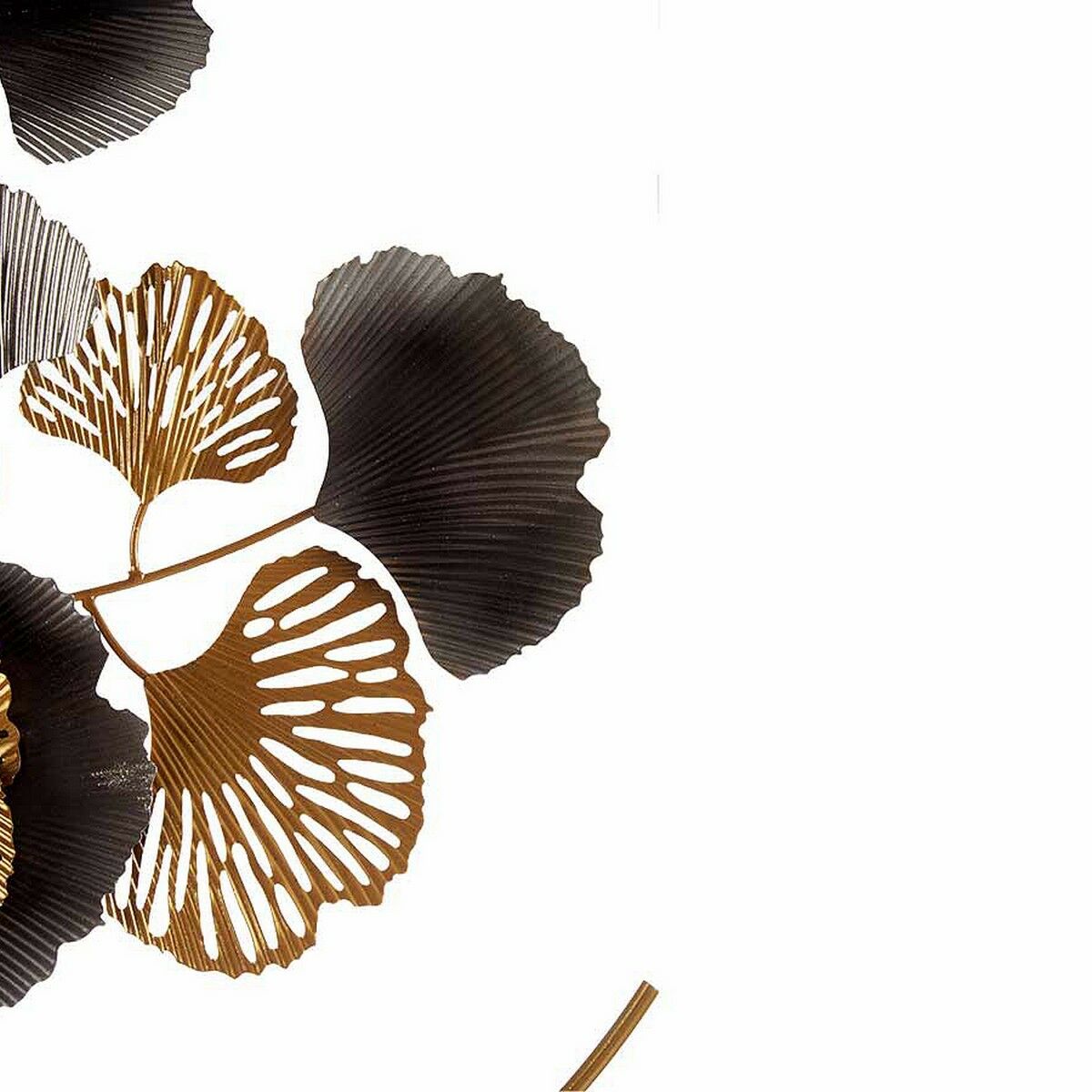 Décoration Suspendue Gift Decor Cuivre Doré Métal Fleurs 60 x 150 x 7,5 cm Murale