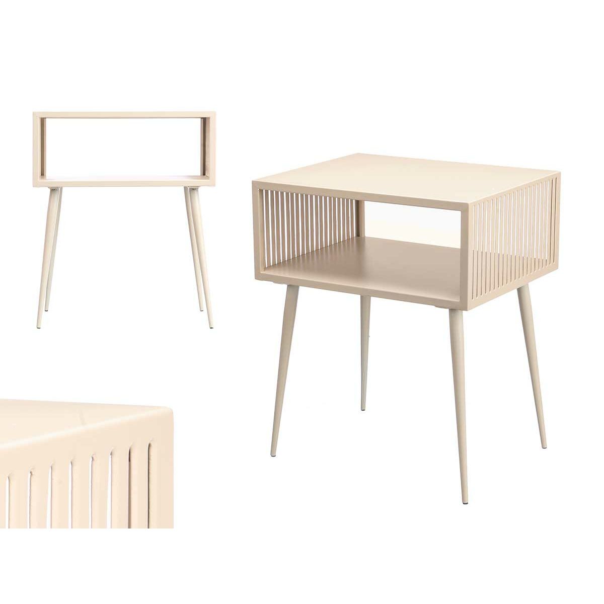 Table d'appoint Gift Decor Beige 46,5 x 19,2 x 36,2 cm