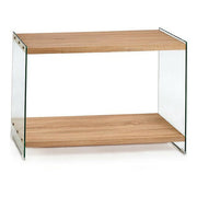 Meuble d'Entrée Gift Decor Marron Transparent Bois 40 x 76 x 120 cm