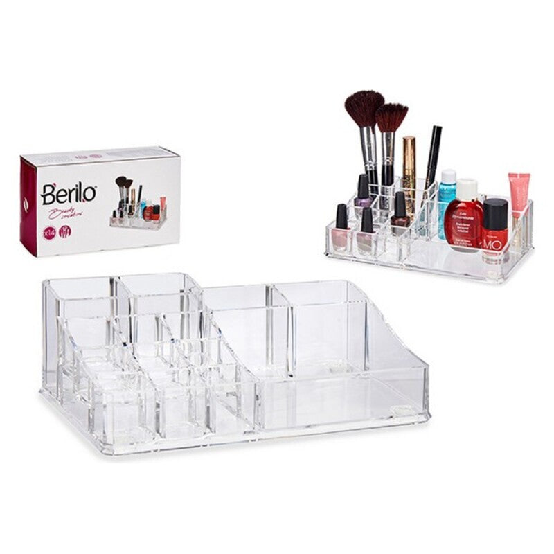 Organisateur de maquillage Berilo 12,5 x 7 x 22,3 cm 22,3 x 7 x 12,5 cm
