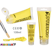 Peinture acrylique Pincello Jaune 120 ml