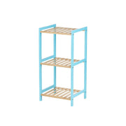 Etagère de salle de bains Berilo Bleu Naturel 35 x 30 x 70 cm 35,2 x 70 x 30,2 cm