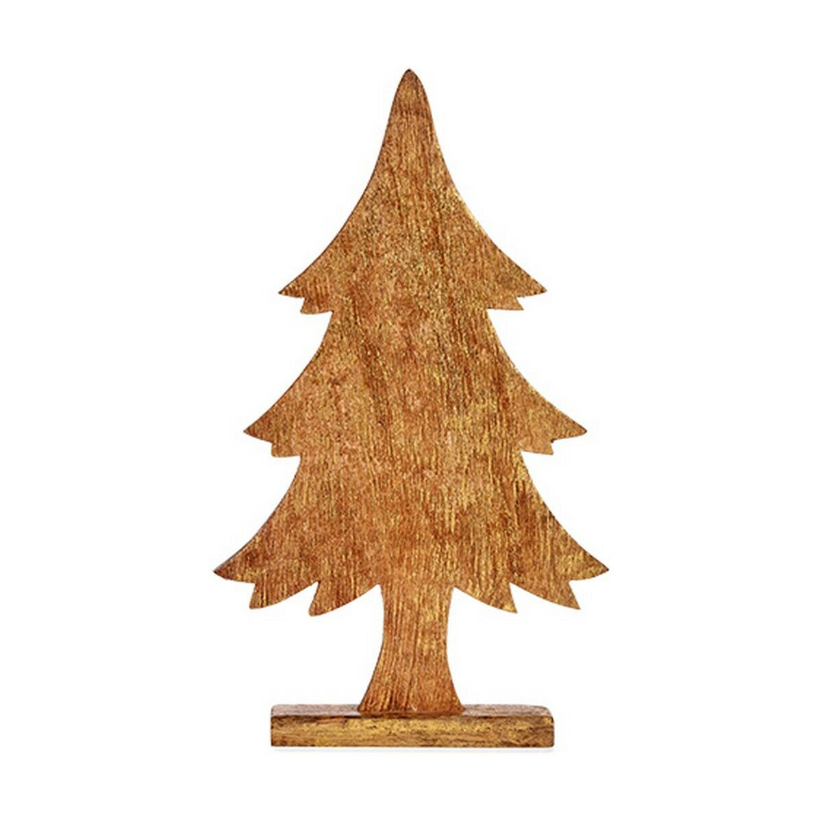 Sapin de Noël Krist+ Doré Bois 5,1 x 49,5 x 25,5 cm