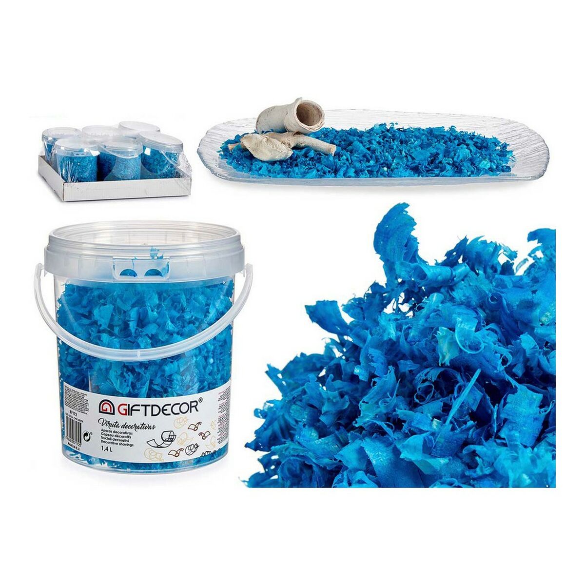 Copeaux décoratifs Gift Decor 13 x 14 x 14 cm