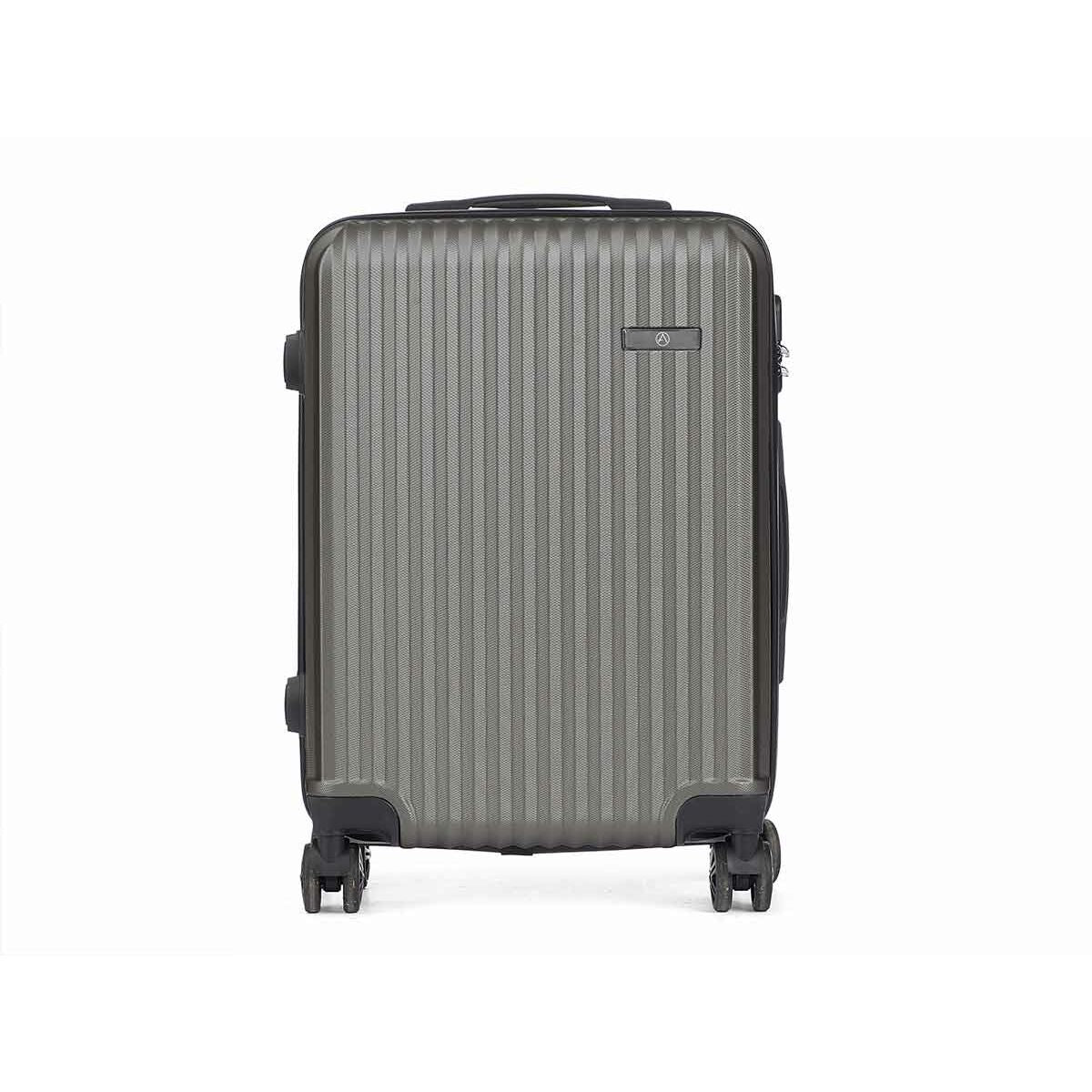 Valise cabine Gris foncé 55 x 35 x 20 cm Rayures