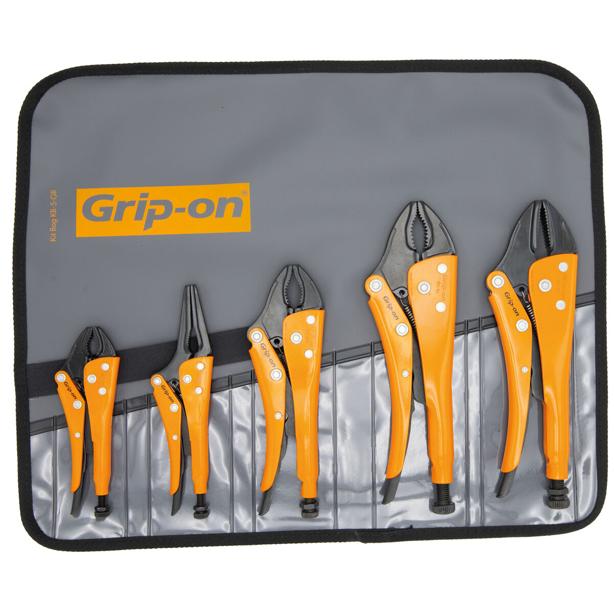 Lot de pinces Grip-on BK-SET5