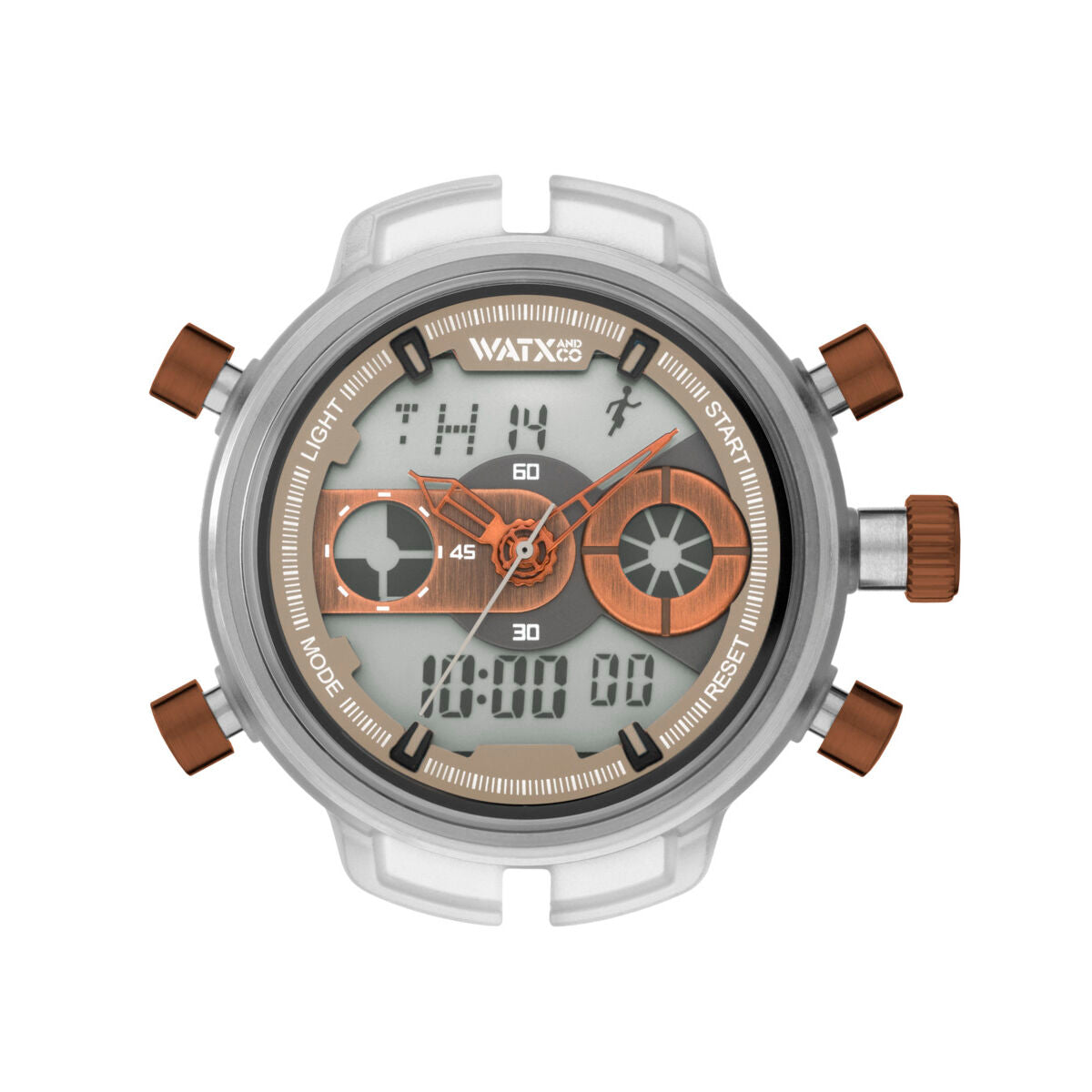 Montre Unisexe Watx & Colors RWA2719 Gris (Ø 49 mm)