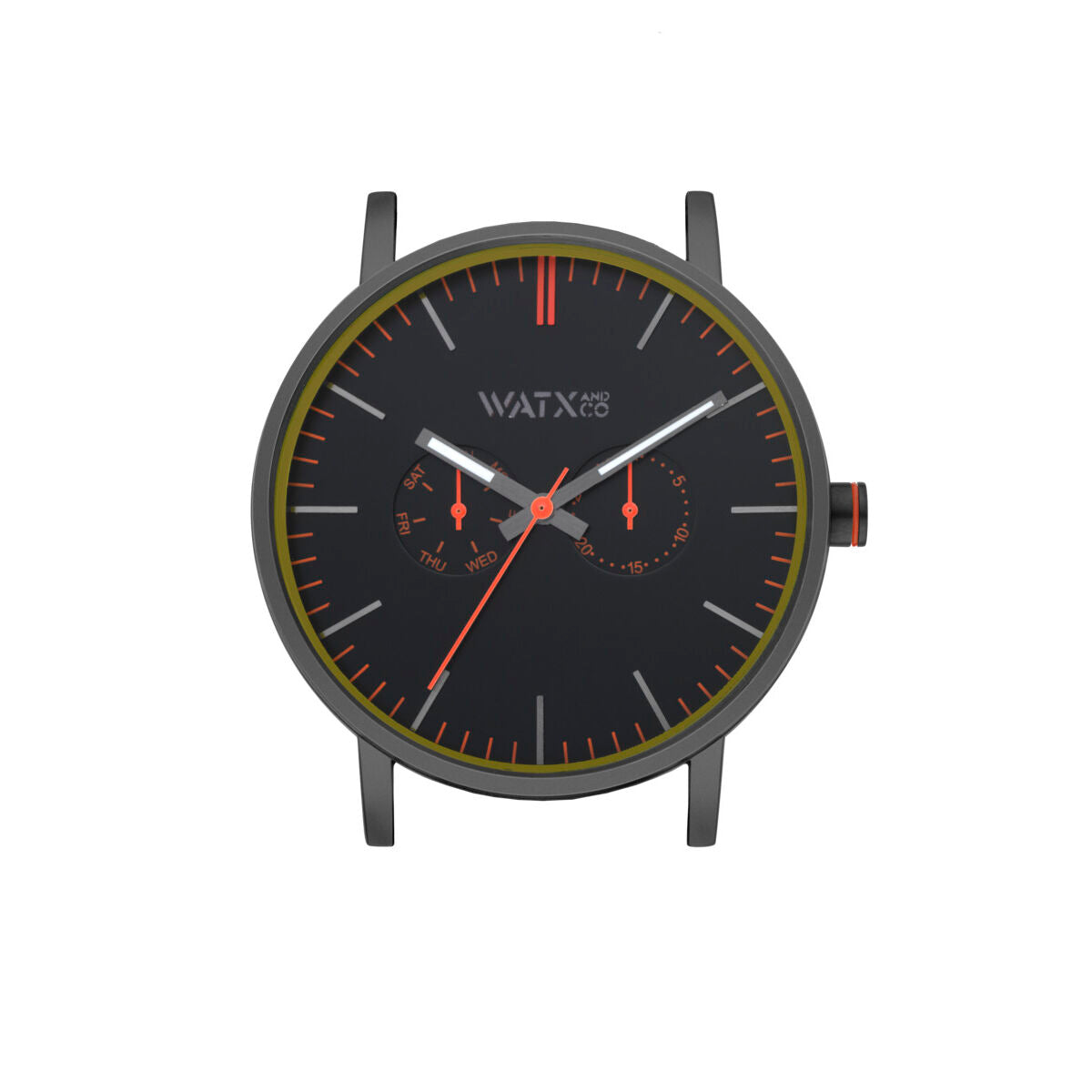 Montre Unisexe Watx & Colors  WXCA2713 Noir (Ø 44 mm)