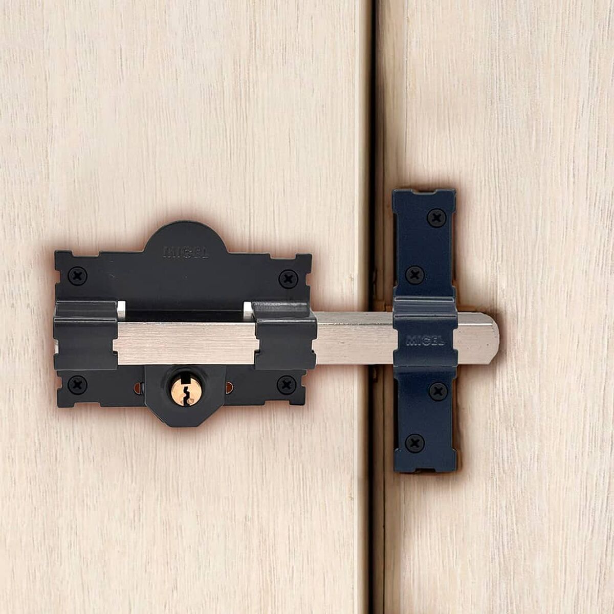 Serrure de sécurité Micel crr07 105l/50 Acier Gris 50 mm Recouvrir