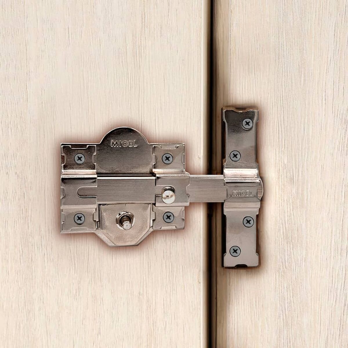 Serrure de sécurité Micel crr08 86b/70 Acier 70 mm nickel Recouvrir